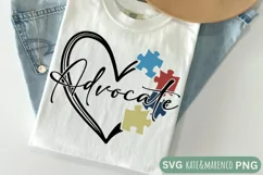 Advocate SVG | Autism SVG | Special Education SVG Product Image 1