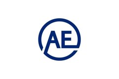 AE Logo design vector template Product Image 1