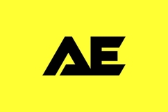 AE Logo Design Product Image 1