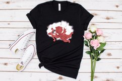Valentines Cupid in the Clouds Design for Sublimation Product Image 8