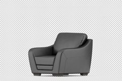 Isometric Arm Chair 3D isolated render Product Image 1