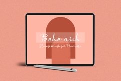 Boho Arc Procreate Stamp Brush Product Image 1