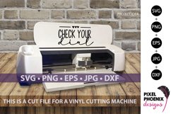 Craft SVG, Check your dial SVG, Crafts SVG, Craft Room SVG Product Image 1