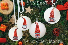 Christmas Gnome Family. Christmas Gnomes. Watercolor clipart Product Image 4
