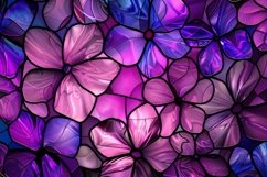 Purple Floral Background Wallpaper Product Image 1