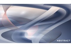 Vector wave design background. Abstract creative concept Product Image 1
