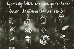 40 Christmas Photo Overlays  FREE symbols font Product Image 16