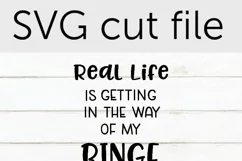 Real life is getting in the way of my binge watching - Funny Product Image 2