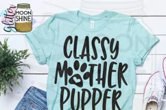 Classy Mother Pupper SVG DXF PNG EPS Cutting Files Product Image 2