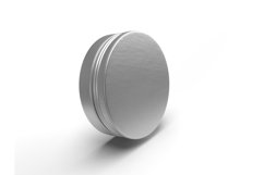 Metal Tin Jar Packaging 3D Mockup Template Photoshop Product Image 2