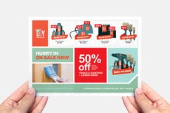 DIY Tool Supply Flyer Template Product Image 3