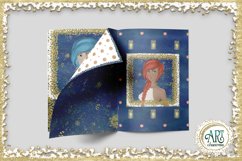 18 Digital Papers - Camping Party Clip art design , Glamping Product Image 13