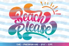 Summer svg Beach Please 3 clipart Product Image 2