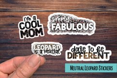 Neutral Leopard PNG Sticker Pack Product Image 1