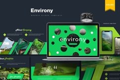 Environy | Powerpoint, Keynote, GoogleSlides Template Product Image 2