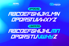 Aerial Faster - Racing Display Font Product Image 2