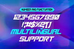 Aerial Faster - Racing Display Font Product Image 3