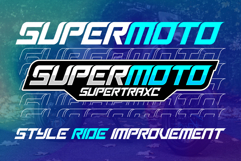 Aerial Faster - Racing Display Font Product Image 6