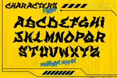 Aero Vault | Wild Graffiti Webfont for Bold Urban Design Product Image 7