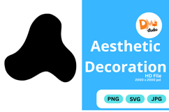 Aesthetic Decoration - Minimal Modern Elements PNG|SVG | JPG Product Image 1