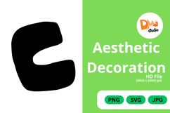 Aesthetic Decoration - Minimal Modern Elements PNG|SVG | JPG Product Image 1