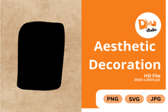Aesthetic Decoration - Minimal Modern Elements PNG|SVG | JPG Product Image 1