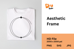 Aesthetic Frame Minimal &amp; Elegant Outline Shapes PNG|SVG|JPG Product Image 1
