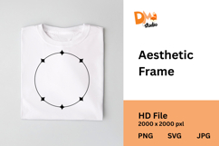 Aesthetic Frame Minimal &amp; Elegant Outline Shapes PNG|SVG|JPG Product Image 1