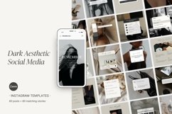 Aesthetic instagram template | Luxury instagram template Product Image 1