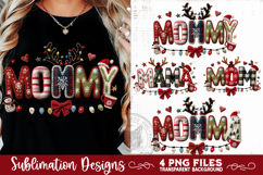 Christmas Momma Sublimation MOM, MOMMA, MOMMY, MAMA Designs Product Image 4