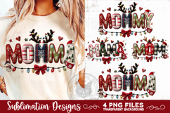 Christmas Momma Sublimation MOM, MOMMA, MOMMY, MAMA Designs Product Image 7
