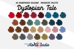 Dystopian Tale Procreate Colour Palette Swatch Product Image 1