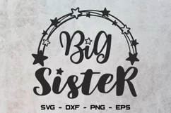 Big sister svg, Middle sister svg, Little sister svg Product Image 8