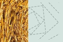 twisted stack of straw Product Image 1