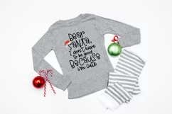 Dear Santa SVG - Dear Santa, I Don't Have To Be Good Product Image 1