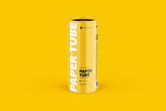 Closed Paper Tube Mockup 103x240mm Product Image 10