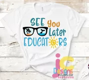Last day of school svg See you later Educators svg vacation Product Image 2