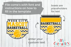 Basketball SVG | Basketball Template 0029 | Shirt Design Product Image 6
