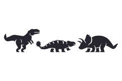 Dinosaurs Silhouettes Product Image 1