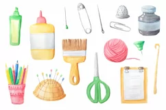 Watercolor Craft Collection  - Free Design of The Week Product Image 3