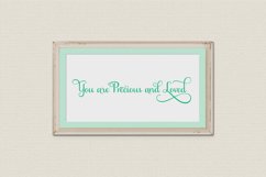 You are Precious and Loved SVG Cut or Print Files Product Image 3