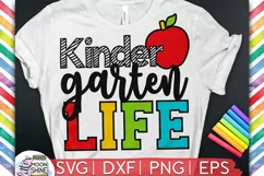 Kindergarten Life SVG DXF PNG EPS Cutting Files Product Image 1