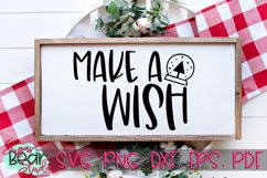 Make A Wish - A Christmas SVG Product Image 1