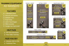 Training Equipment Animated Ad Banner Template - HF002 Product Image 1
