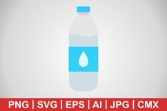 Vector Water Bottal Icon Product Image 1