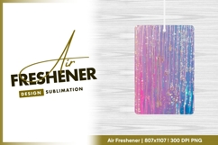 Shimmering iridescent liquid drops with air freshener Product Image 1