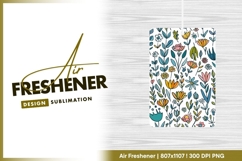 Colorful Hand- Drawn Floral Pattern with air freshener Product Image 1