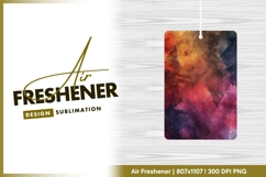 Abstract painted background with layered air freshener Product Image 1