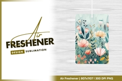 Watercolor Floral Illustration with Pink and air freshener Product Image 1