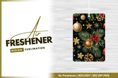 Christmas Ornament and Pine Branch air freshener Product Image 1